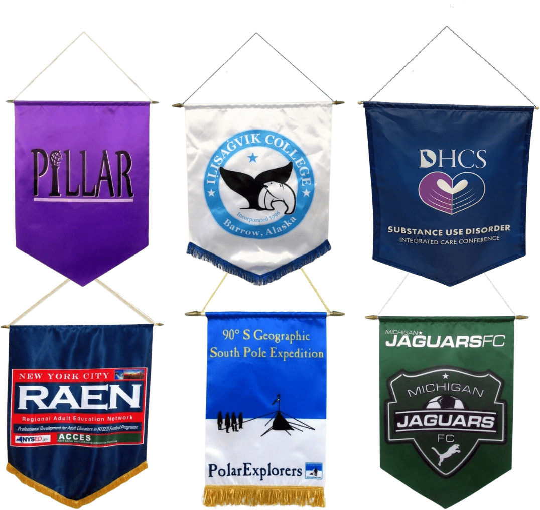 CUSTOM PODIUM BANNERS - Flags Made